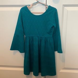 Bell sleeve dress